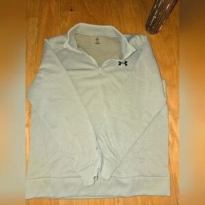 Under Armour Quarter-Zip Pullover Womens LGG OVER SIZE